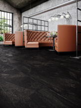 eiken verouderd tapis / parket vloer afwerking  Rode Island Brown